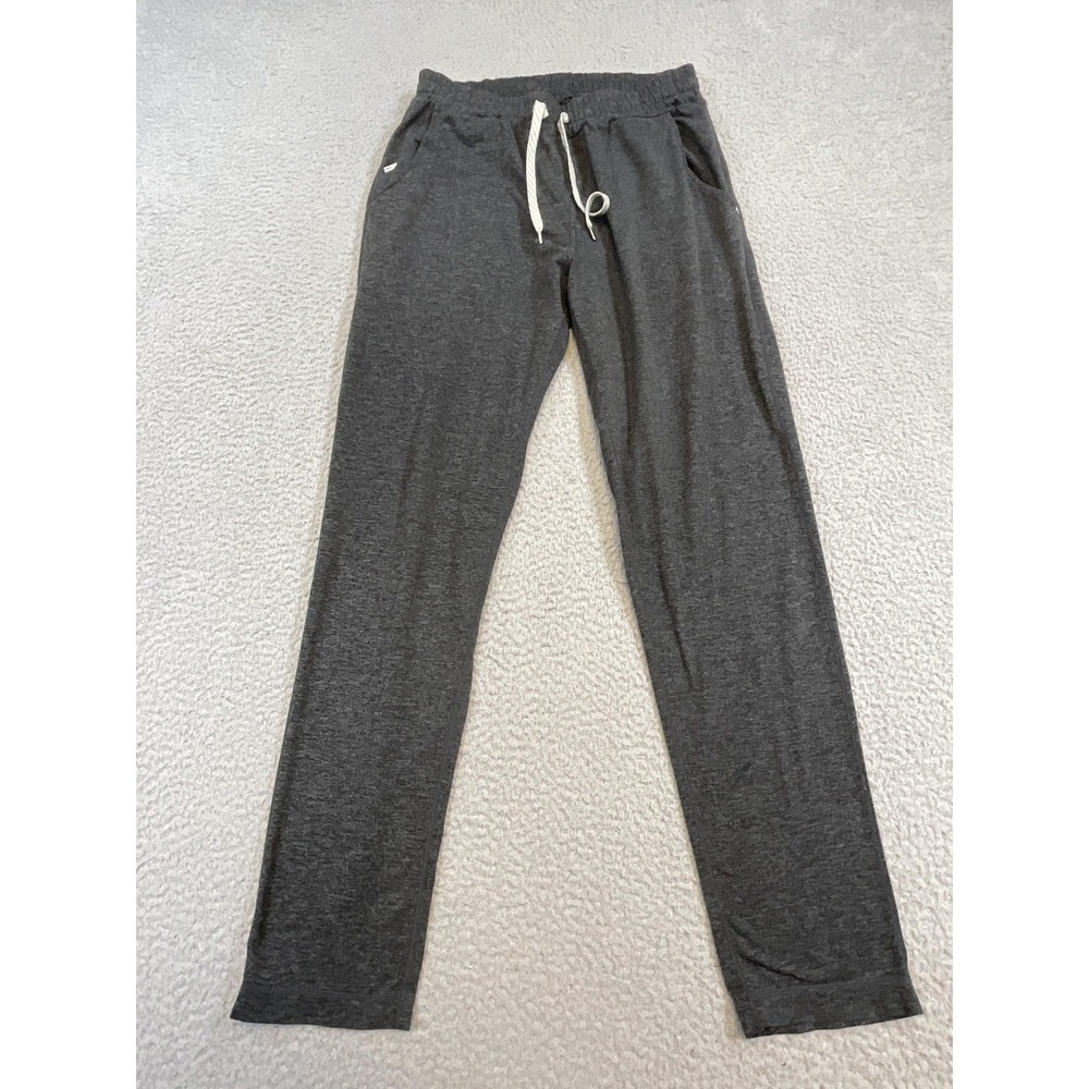 Vuori Jogger Pants Womens Small Charcoal Grey Excellent Performance Drawstring - Picture 9 of 9